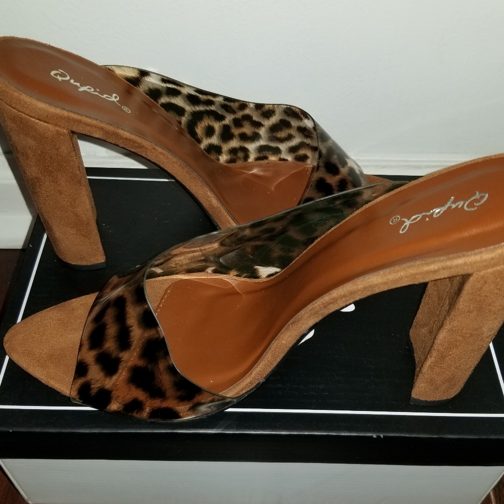 Leopard Mules - Picture 4 of 5